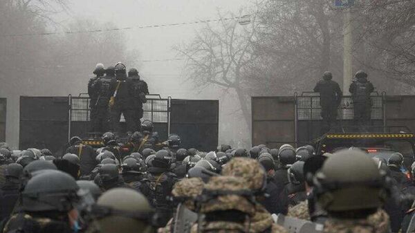 Массовые беспорядки в Алматы, архивное фото  - Sputnik Қазақстан