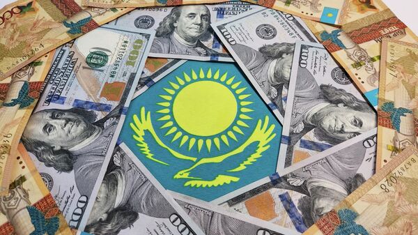 Деньги, доллары, тенге в Казахстане - Sputnik Казахстан