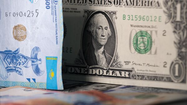 Теңге, доллар, иллюстративті фото - Sputnik Қазақстан