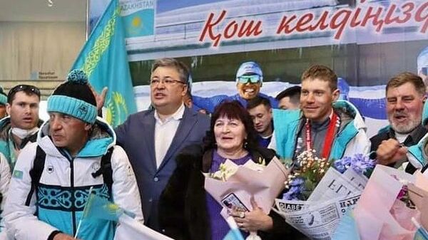Возвращение паралимпийцев из Пекина - Sputnik Казахстан