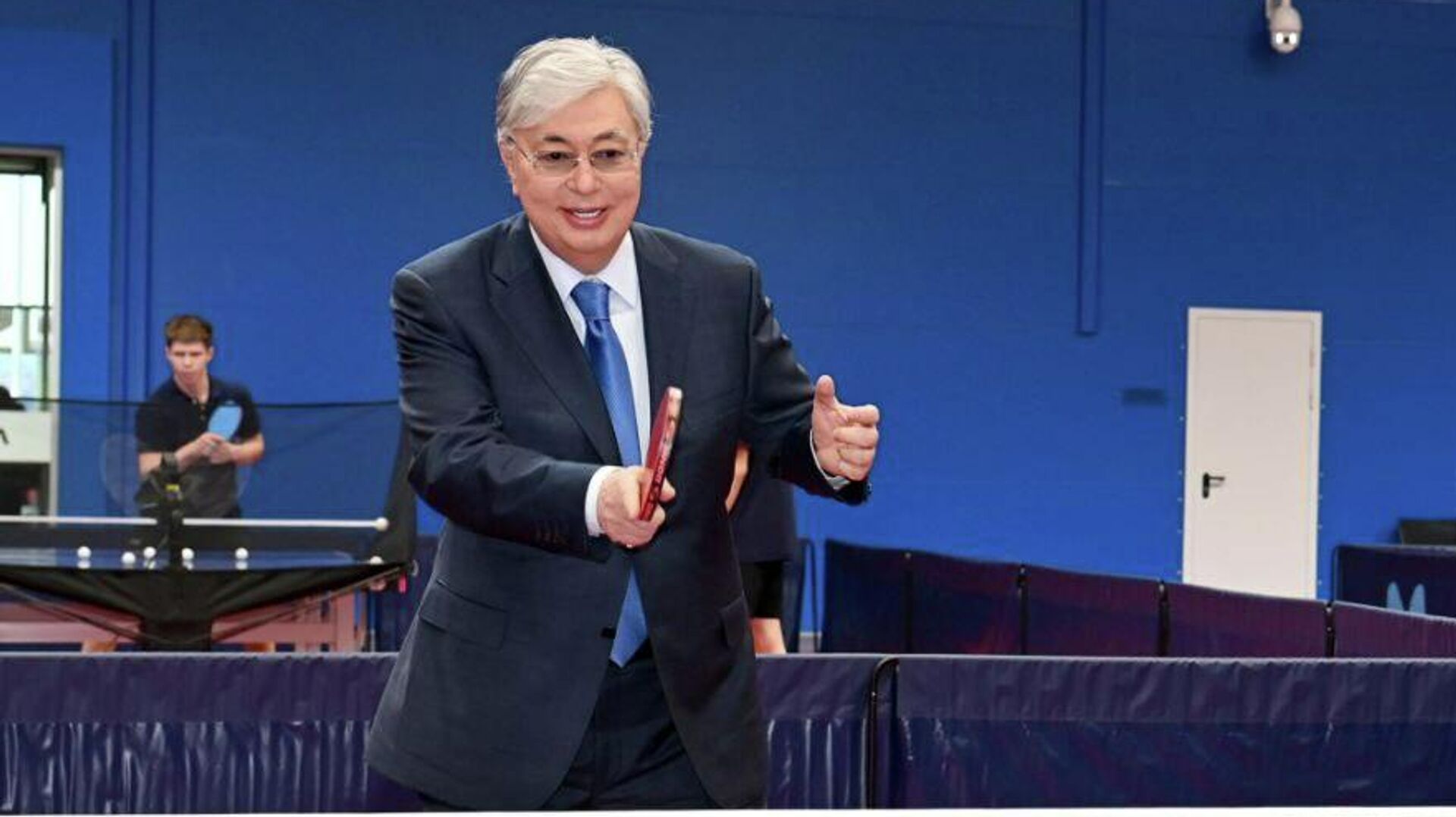 Токаев сыграл в настольный теннис в Алматы Токаев сыграл в настольный теннис в Алматы - Sputnik Казахстан, 1920, 05.01.2026