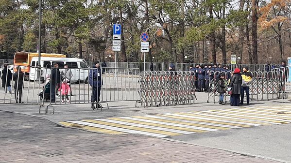 На помощь полиции направлены дополнительные силы Национальной гвардии Казахстана. - Sputnik Казахстан
