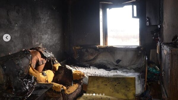 Пожар в Костанае унес жизни четырех человек - Sputnik Казахстан