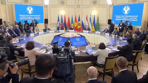 Заседание Совета Межпарламентской Ассамблеи государств-участников СНГ - Sputnik Казахстан