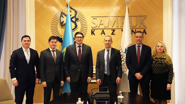 Встреча руководства фонда Самрук-Казына и французской Orano - Sputnik Казахстан