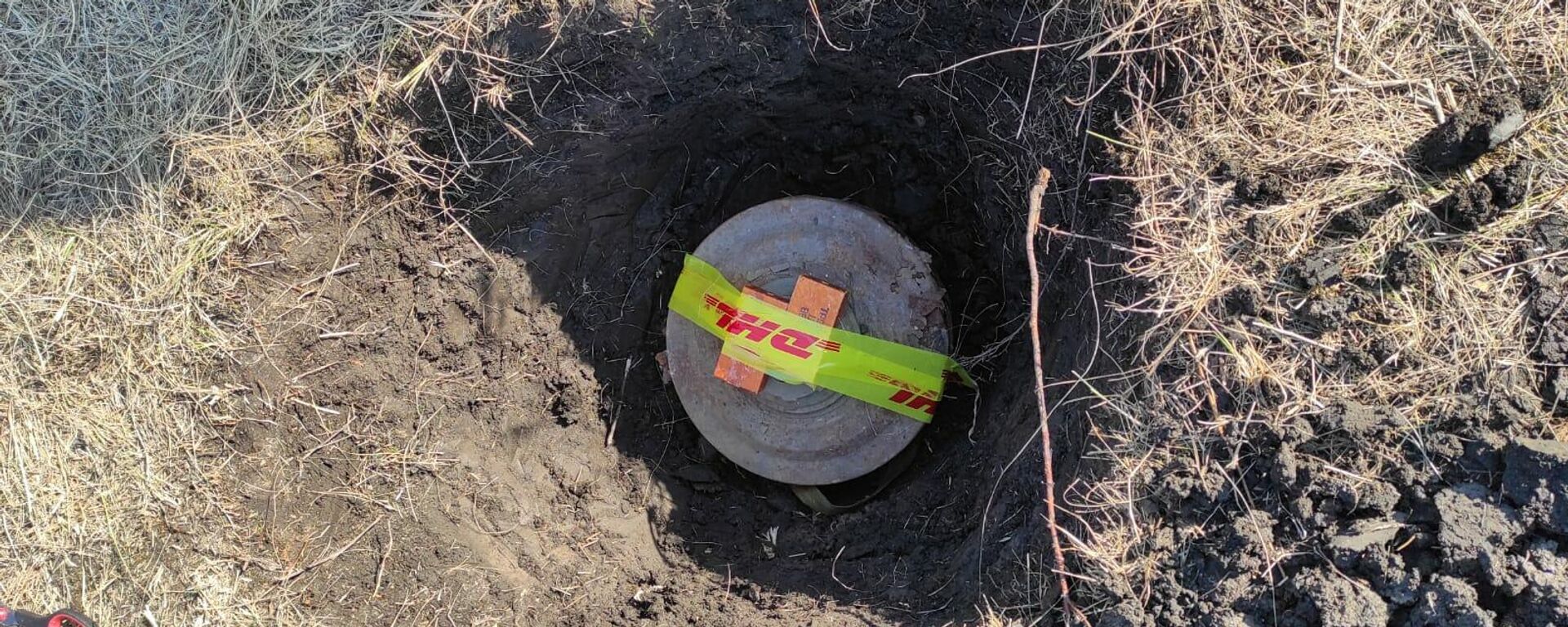 Противотанковую мину обнаружил житель Петропавловска возле гаражей - Sputnik Казахстан, 1920, 11.04.2022