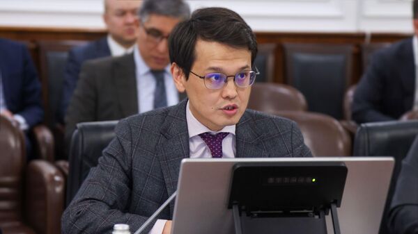 Министр цифрового развития, инноваций и аэрокосмической промышленности Багдат Мусин - Sputnik Казахстан