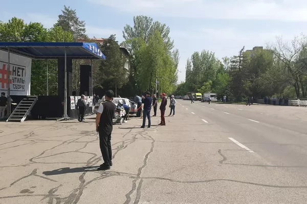 Митинг против утильсбора в Алматы - Sputnik Казахстан