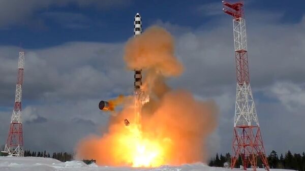 Запуск ракеты «Сармат» с космодрома «Плесецк» - Sputnik Казахстан