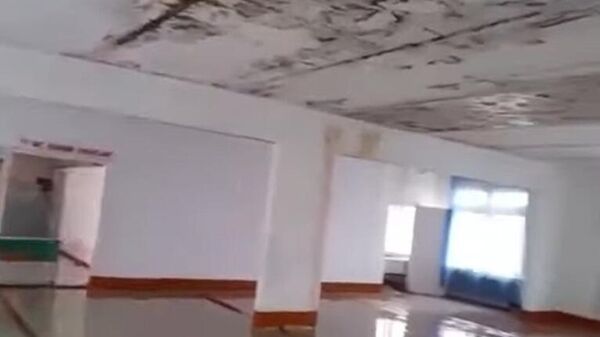 Школу затопило после дождя в Западном Казахстане - Sputnik Казахстан