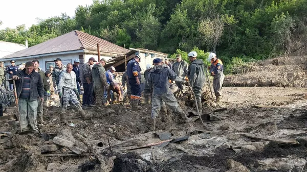 Тело девочки обнаружено на месте схода селя в Текели - Sputnik Казахстан