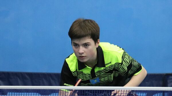 Казахстанец Алан Курмангалиев занял второе место на представительном турнире WTT Youth Contender - Sputnik Қазақстан