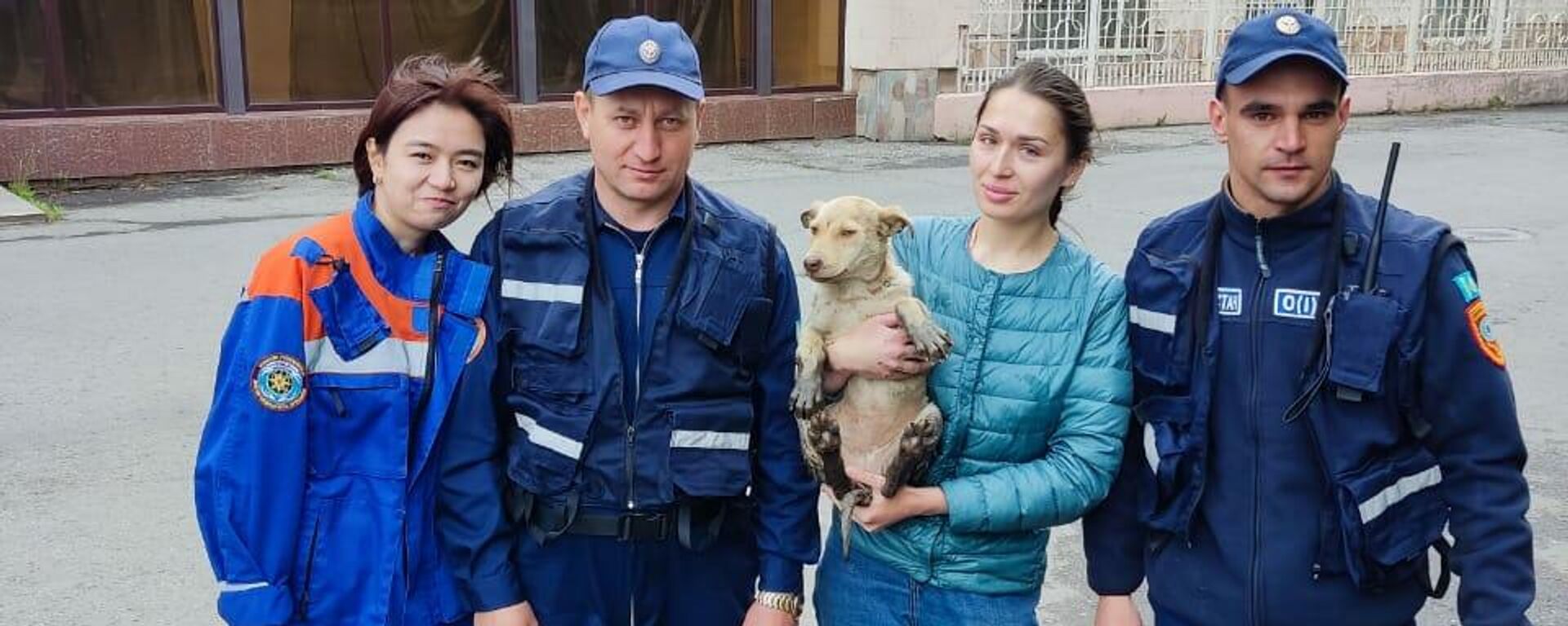 Спасатели вытащили из трубы собаку в Петропавловске - Sputnik Казахстан, 1920, 31.05.2022