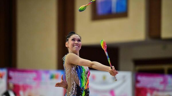 Завершился этап Кубка мира по художественной гимнастике в итальянском Пезаро - Sputnik Казахстан