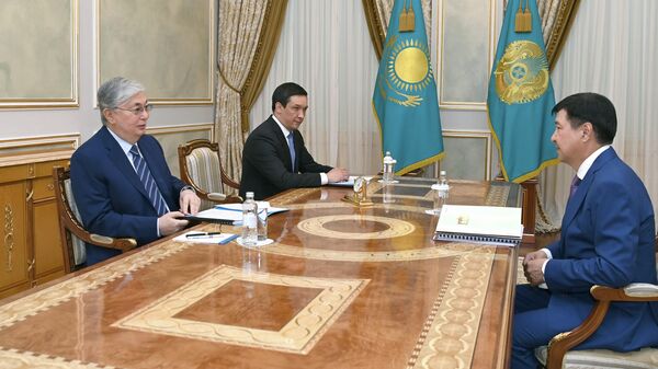 Токаев принял председателя Верховного суда Жакипа Асанова  - Sputnik Казахстан