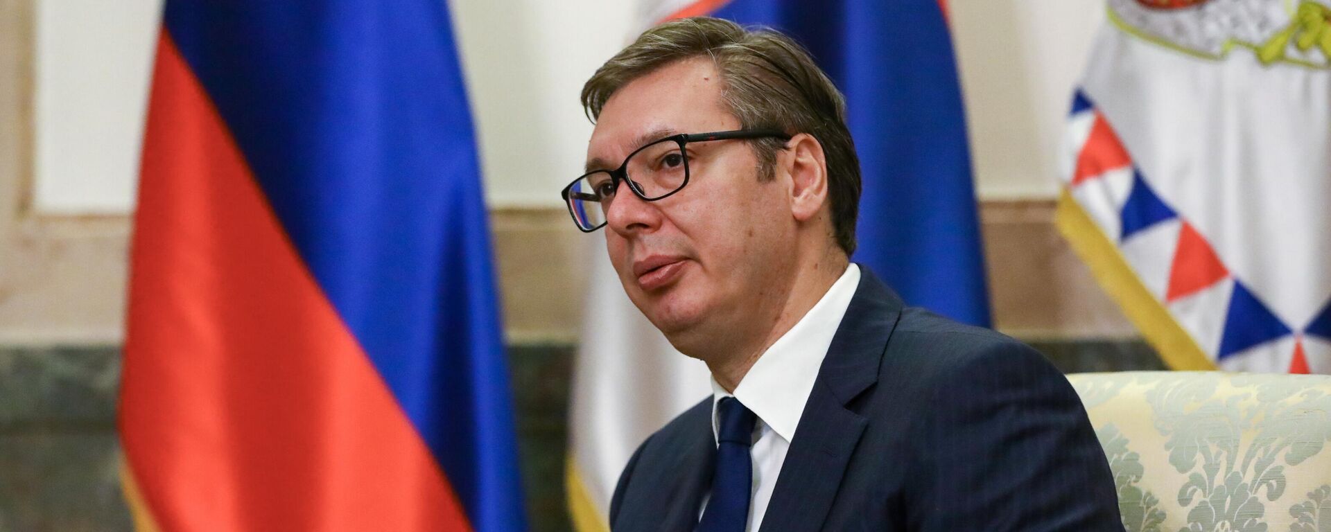 Президент Сербии Александр Вучич - Sputnik Казахстан, 1920, 28.09.2026