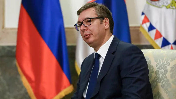 Президент Сербии Александр Вучич - Sputnik Қазақстан