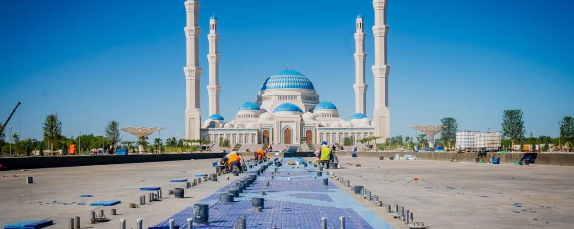 Общественное пространство появится перед новой мечетью в Нур-Султане
 - Sputnik Казахстан, 1920, 14.06.2022
