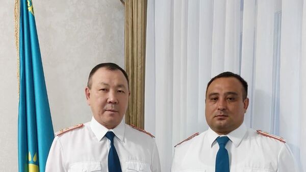 Павлодарский сельский участковый награжден за спасение человека на пожаре - Sputnik Казахстан