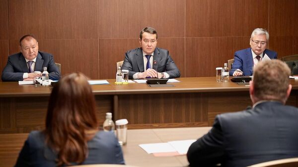Алихан Смаилов провел встречу с руководителями крупных российских компаний - Sputnik Казахстан