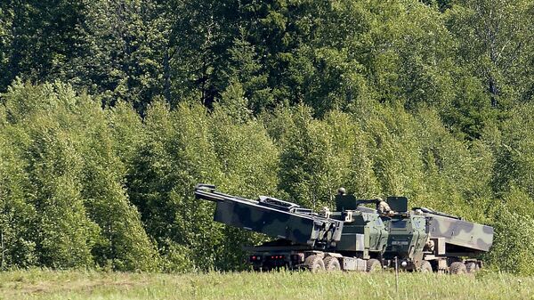 Учения НАТО Saber Strike 2016 в Эстонии - Sputnik Казахстан