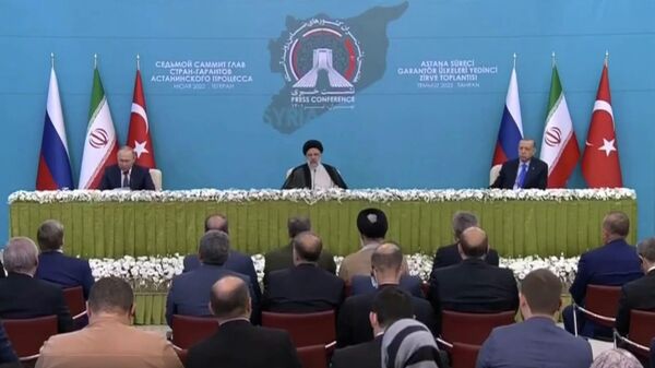 Итоги саммита России, Ирана и Турции в Тегеране: о чем договорились президенты? - видео - Sputnik Қазақстан