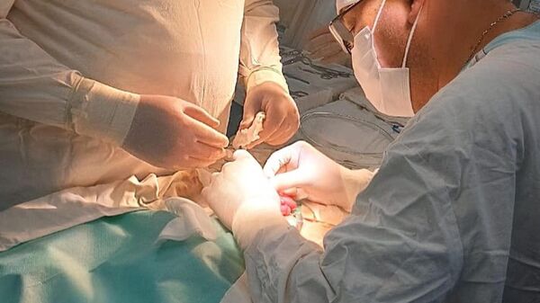 Сложнейшую операцию новорожденному ребенку провели в Петропавловске - Sputnik Казахстан