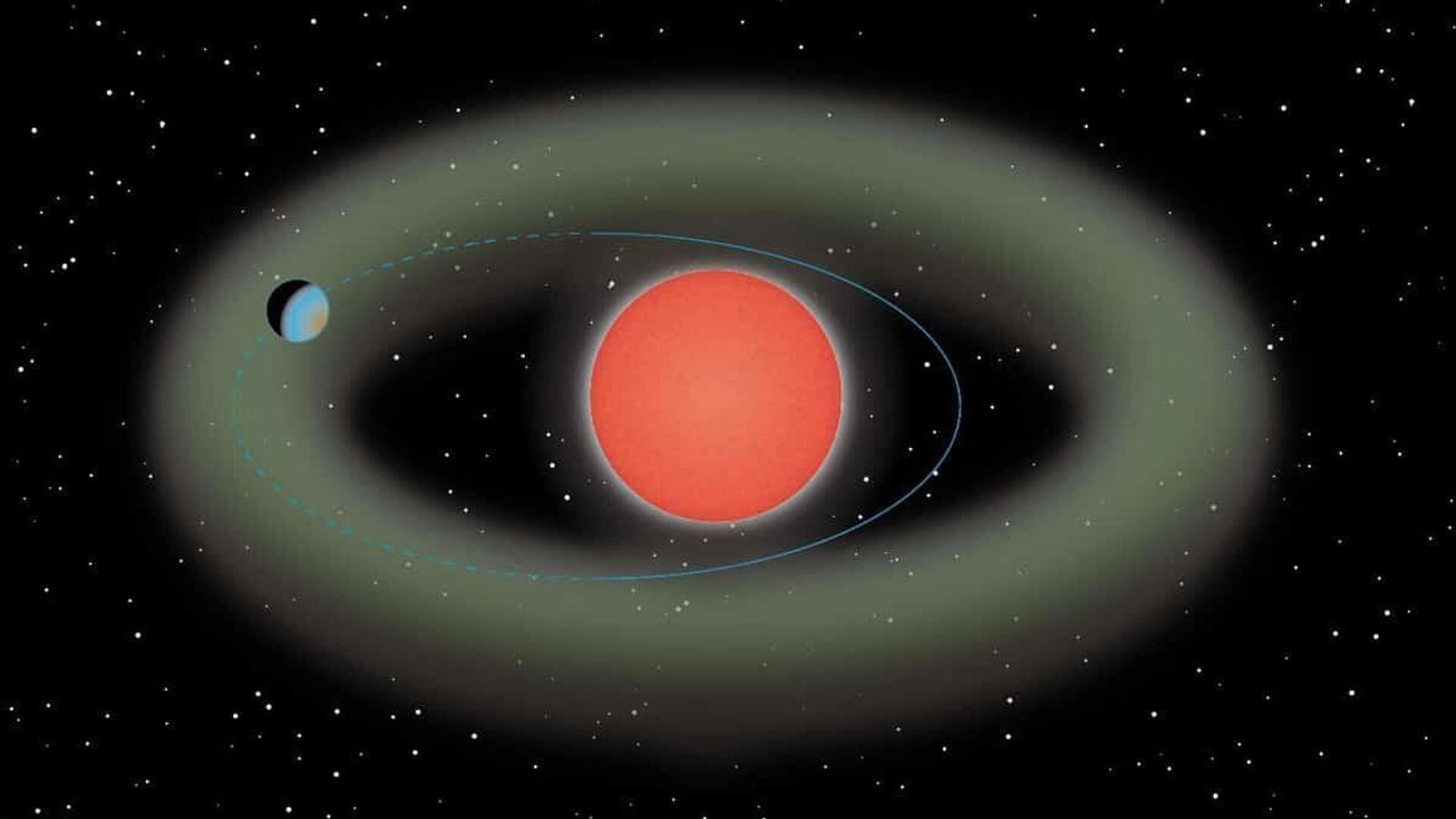 У близкого к Солнцу красного карлика нашли потенциально обитаемую планету - Sputnik Казахстан, 1920, 04.08.2022