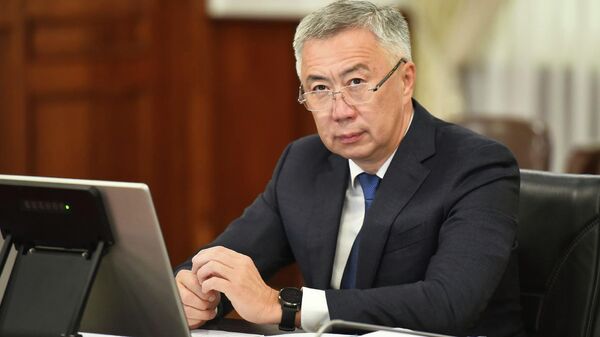 Исполняющий обязанности заместителя премьер-министра – министра торговли и интеграции Казахстана Серик Жумангарин - Sputnik Казахстан