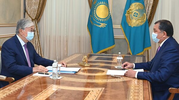 Президент принял акима Мангистауской области Нурлана Ногаева - Sputnik Казахстан