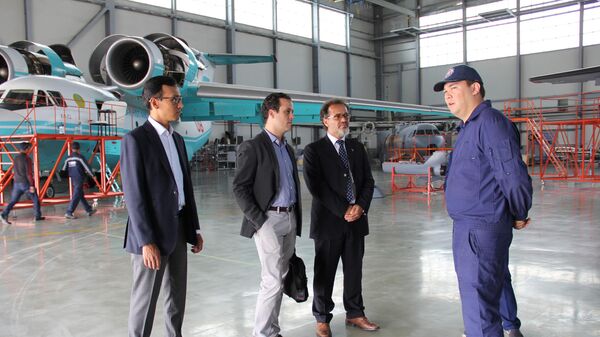В рамках визита была презентована идея о реализации проекта по созданию авиационно-промышленного кластера в Нур-Султане - Sputnik Казахстан