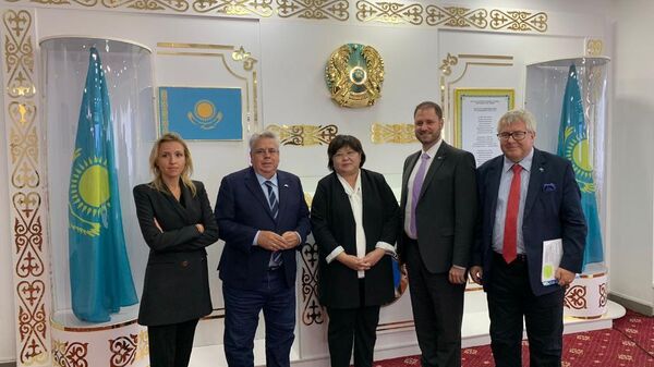 Депутаты Европарламента встретились с казахстанским омбудсменом - Sputnik Казахстан