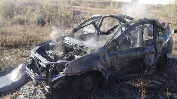 Автомобиль взорвался в Актобе - Sputnik Казахстан