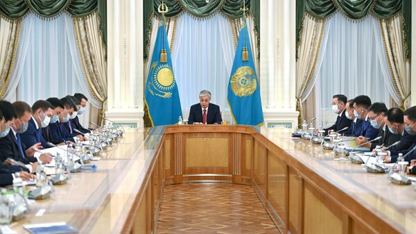Касым-Жомарт Токаев провел совещание с акимами регионов - Sputnik Казахстан