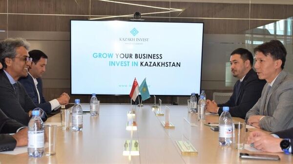Представители Indorama Corporation встретились с руководством Kazakh Invest - Sputnik Казахстан