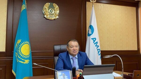 Министр индустрии и инфраструктурного развития Каирбек Ускенбаев - Sputnik Казахстан