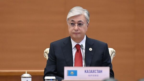 Касым-Жомарт Токаев на саммите ШОС в Самарканде  - Sputnik Казахстан