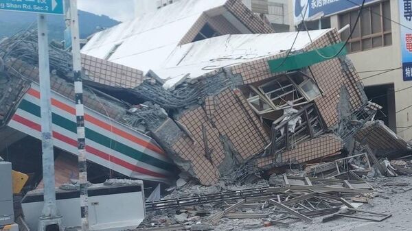Мощное землетрясение произошло у берегов Тайваня - Sputnik Казахстан