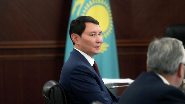 Заместитель мремьер-министра — министр финансов Ерулан Жамаубаев - Sputnik Казахстан