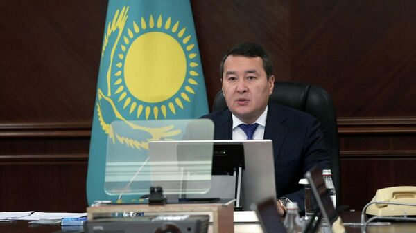 Премьер-министр  Казахстана Алихан Смаилов - Sputnik Казахстан
