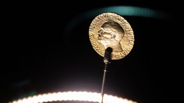 Медаль Нобелевской премии  - Sputnik Қазақстан