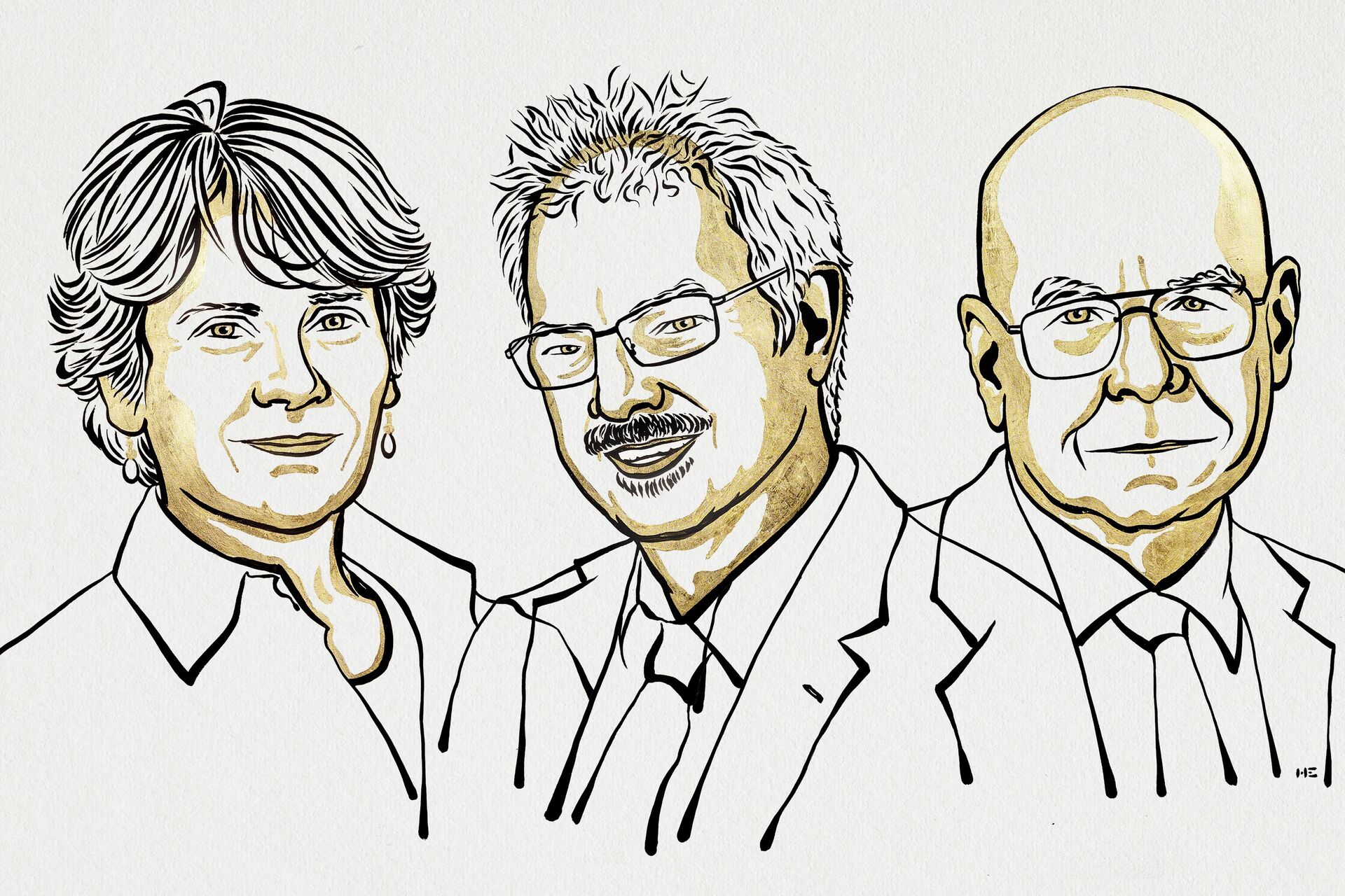 Лауреаты Нобелевской премии по химии 2022 года Барри Шарплесс, Каролин Бертоцци и Мортен Мелдал - Sputnik Казахстан, 1920, 06.10.2022