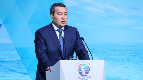 Премьер-министр Казахстана Алихан Смаилов - Sputnik Казахстан