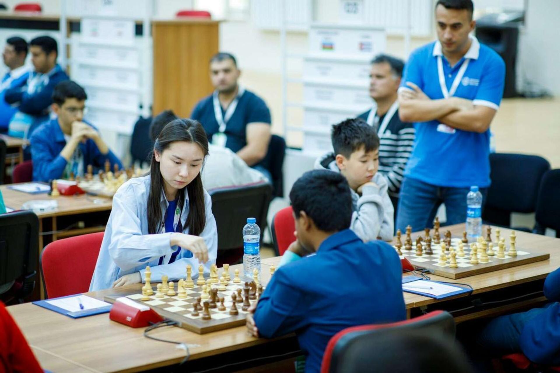 Юные шахматисты из Казахстана заняли 4 место на Всемирной олимпиаде в Азербайджане - Sputnik Казахстан, 1920, 10.10.2022