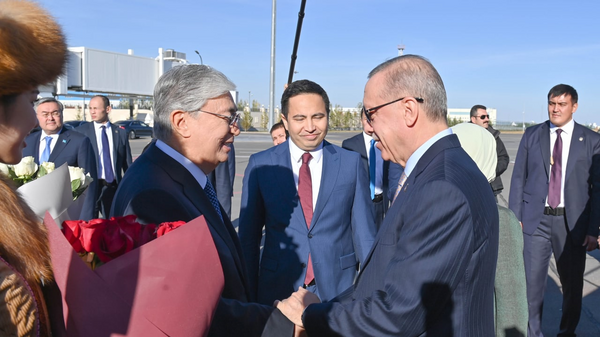 Президент Турции прибыл в Астану - Sputnik Қазақстан