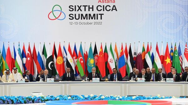Президент Казахстана на саммите СВМДА в Астане - Sputnik Қазақстан