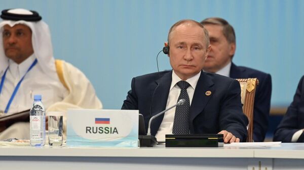 Президент России Владимир Путин - Sputnik Казахстан