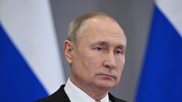 Визит президента РФ В. Путина в Казахстан  - Sputnik Қазақстан