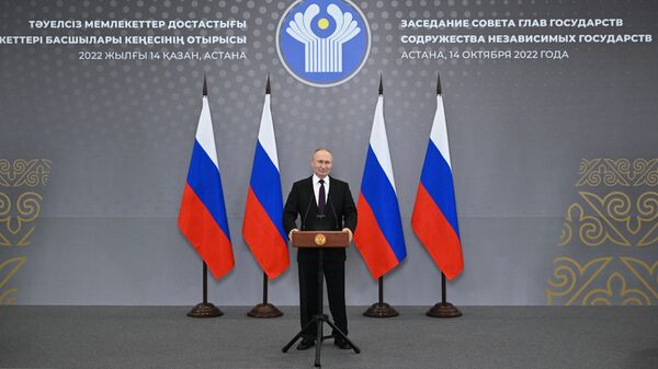 Визит президента РФ В. Путина в Казахстан  - Sputnik Қазақстан