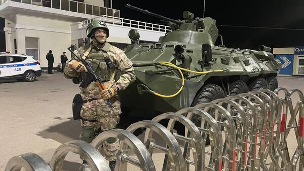 Военнослужащие Вооруженных сил участвуют в обеспечении безопасности международных мероприятий в Астане - Sputnik Казахстан